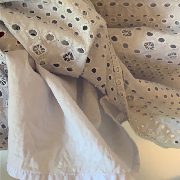 Loft eyelet sky blue shift dress - Picture 7 of 7